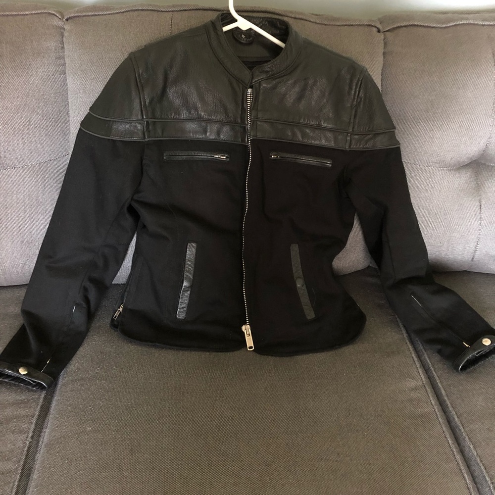 Leather & Denim Jacket